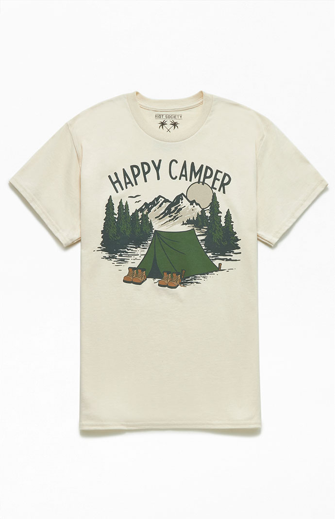 Riot Camper Happy | T-Shirt PacSun Society