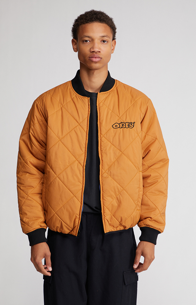 Obey Brux Quilted Reversible Jacket 