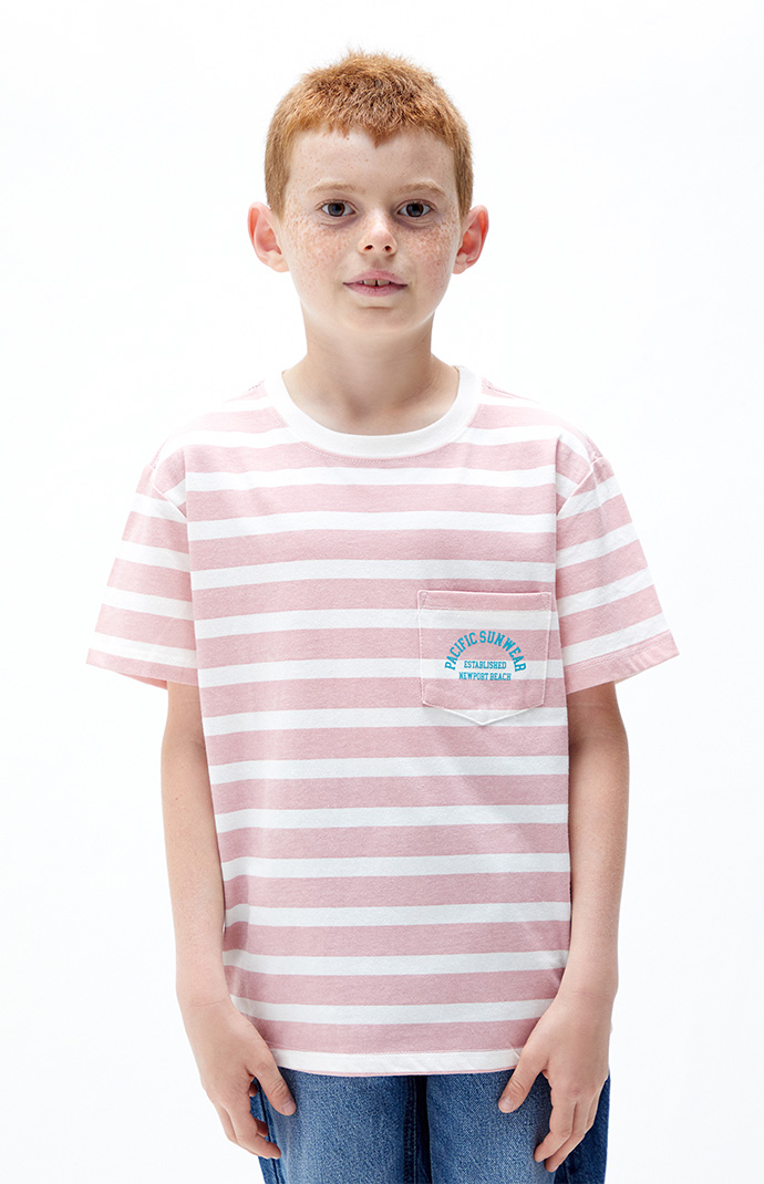 Basic Striped Pocket T-Shirt | PacSun