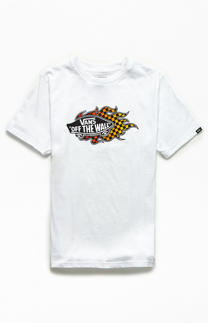 vans flame tee