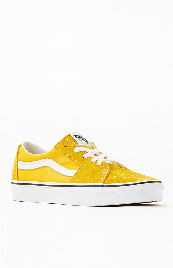Vans Yellow Sk8-Low Sneakers PacSun