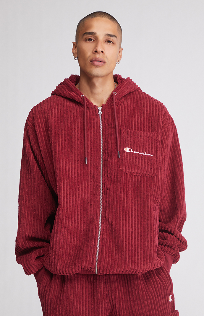 Champion Corduroy High Pile Hoodie PacSun