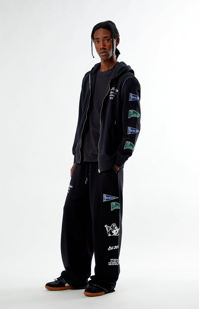 True Religion Reverse Terry Baggy Sweatpants | Pacsun