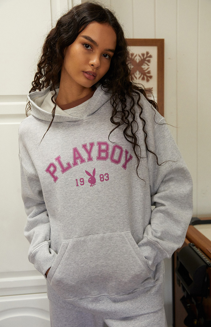 Playboy shop hoodie women's