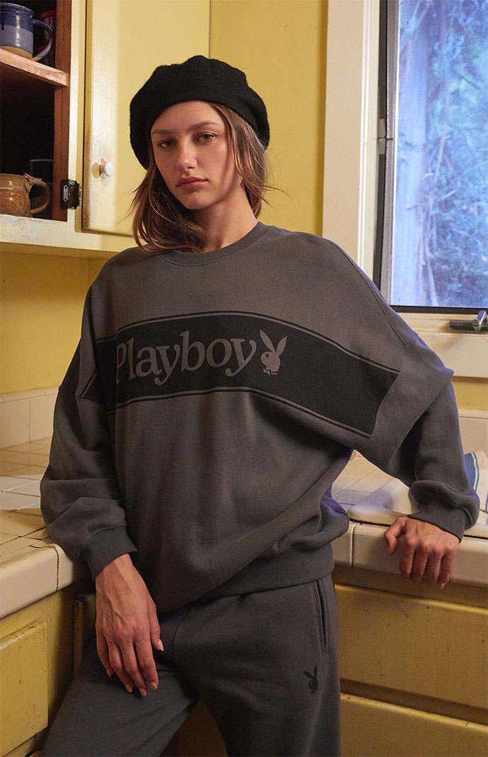 Playboy By PacSun Seasonal Crew Neck 
