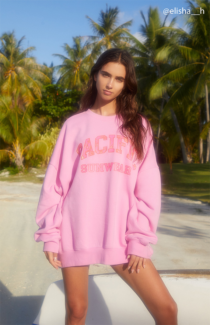 PacSun Paisley Boyfriend Sweatshirt | PacSun