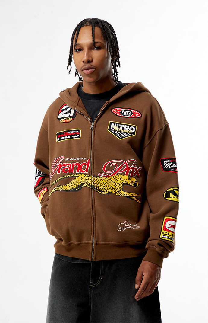 Pacsun Grand Prix Full Zip Hoodie | Pacsun Pacsun Grand Prix Full Zip Hoodie | Pacsun