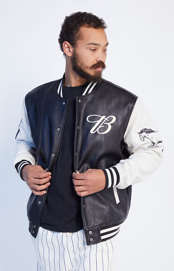 Budweiser varsity jacket new arrivals