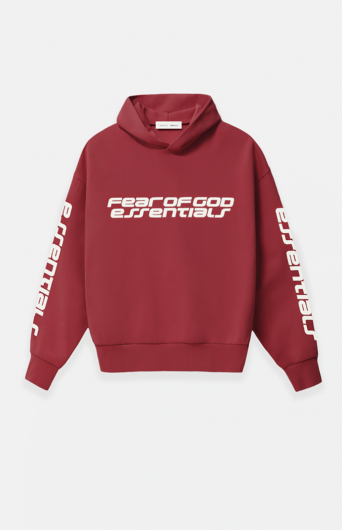 トップス ESSENTIALS FEAR OF GOD Fear of God Essentials Fleece Hoodie Black Men's - FW24 - US
