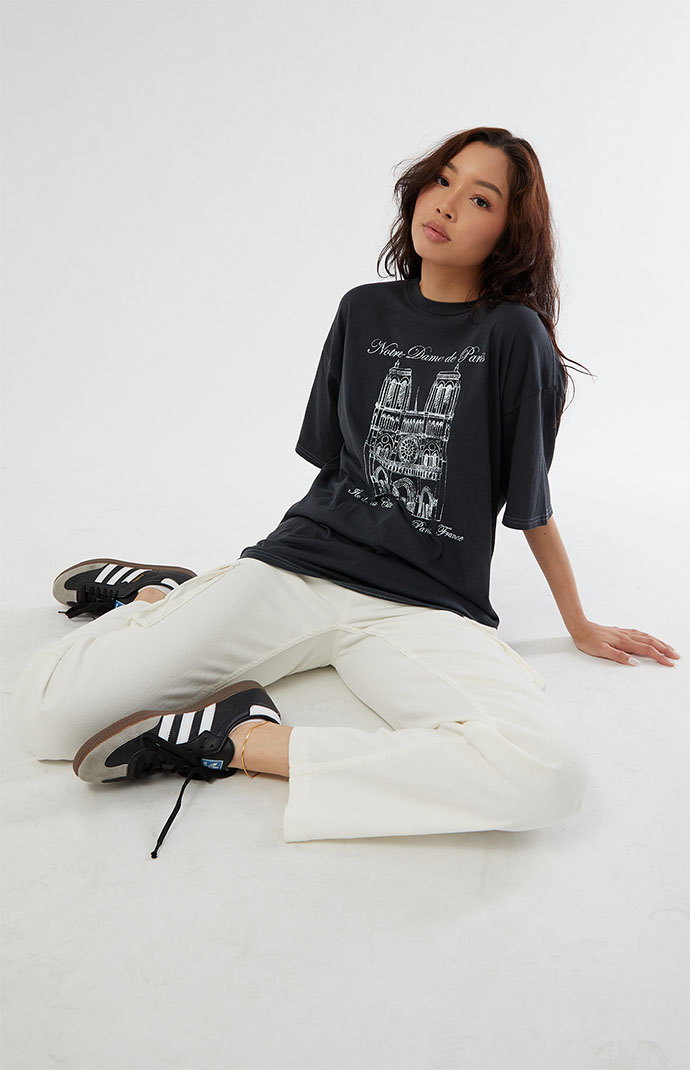 Golden Hour Notre Dame Oversized T Shirt PacSun