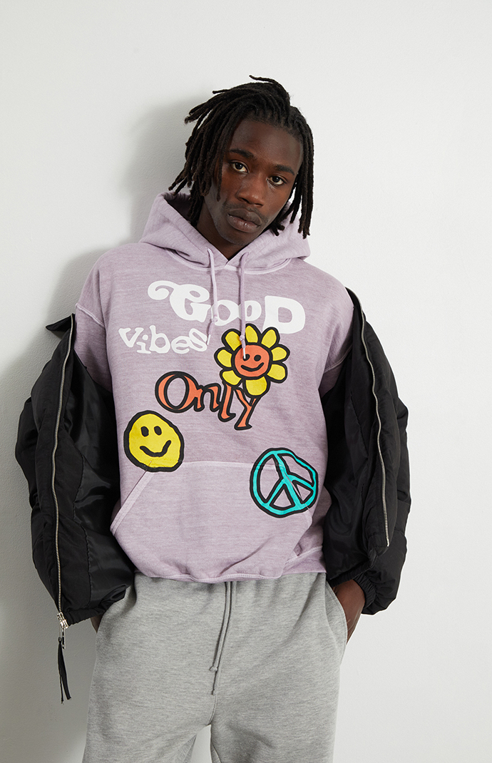 Pacsun purple on sale hoodie
