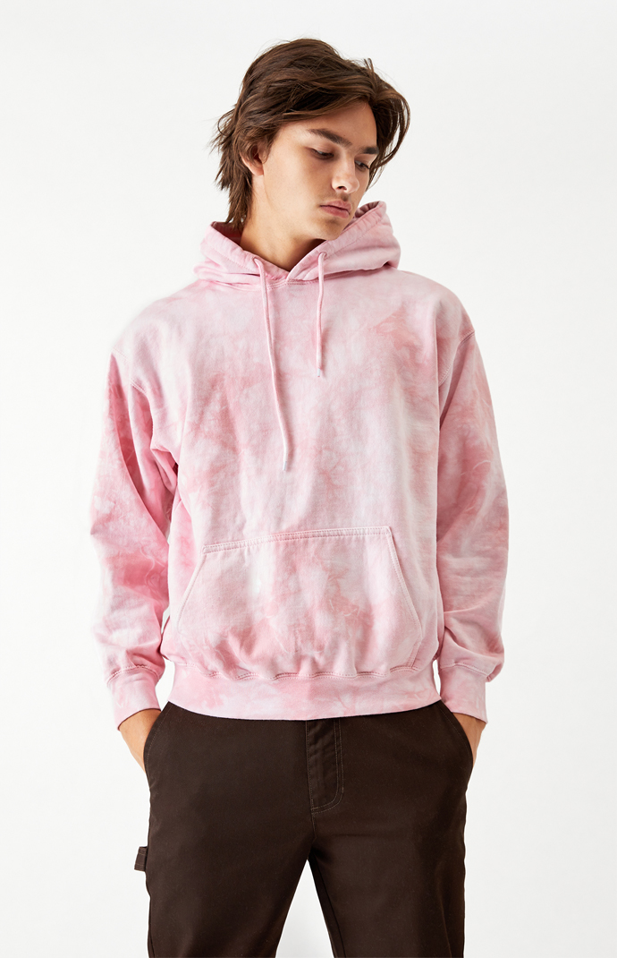 PacSun Pink Crystal Wash Hoodie | PacSun