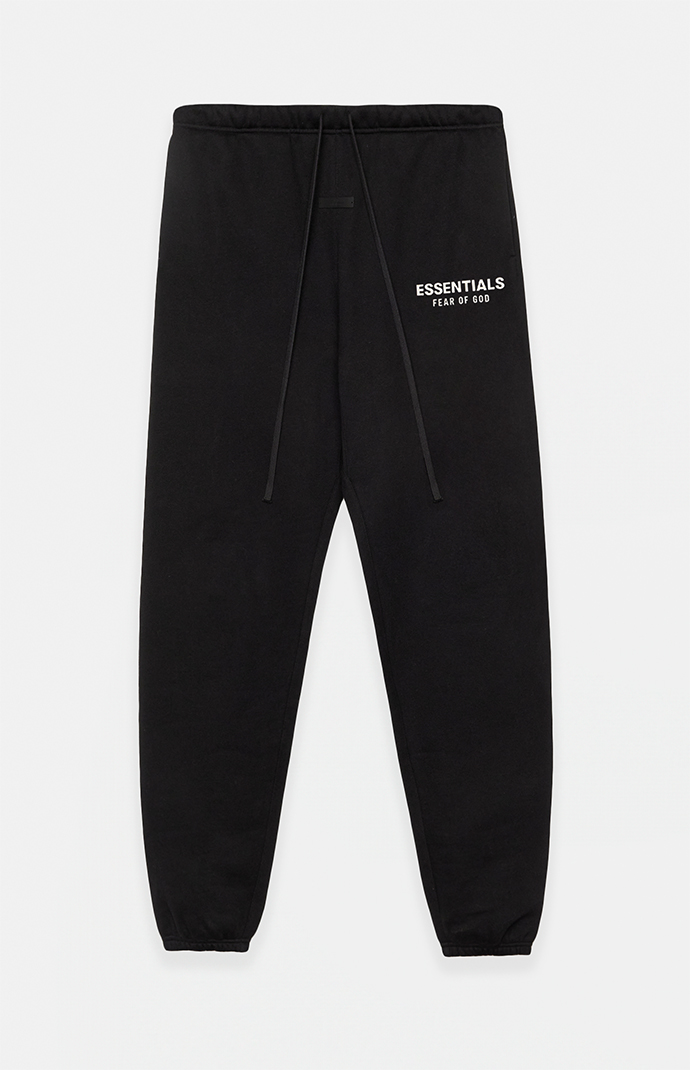 Fear of God ESSENTIALS Vintage Black Classic Sweatpants | Pacsun