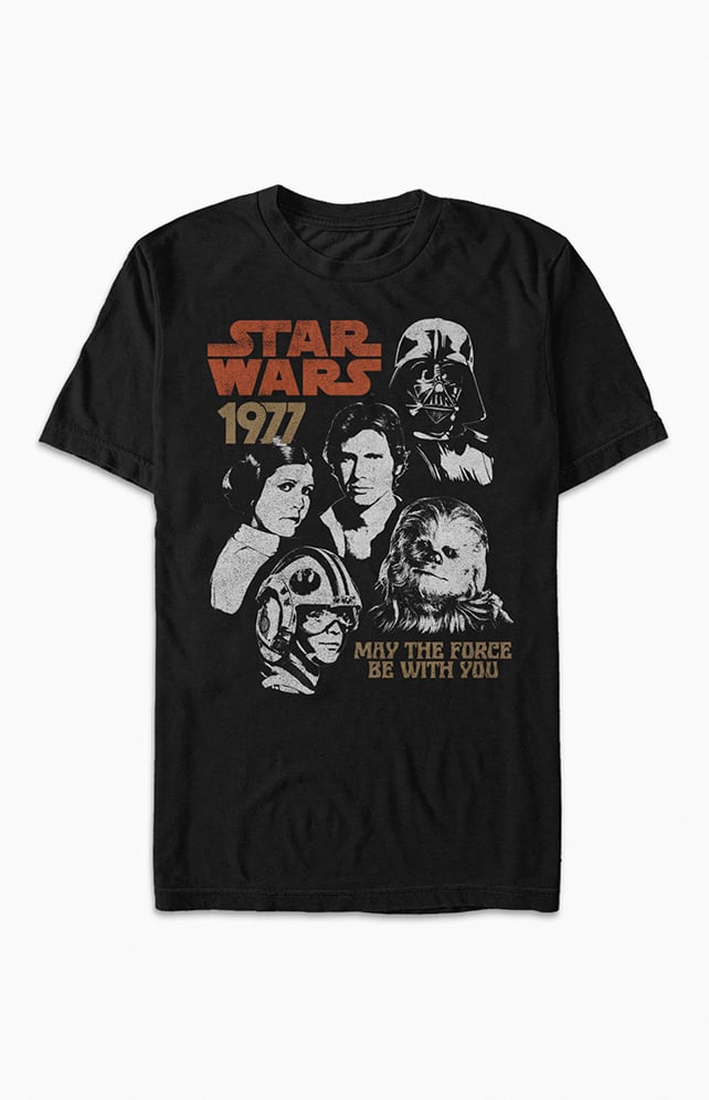 spelen Veranderlijk als je kunt Star Wars 77 Album T-Shirt | PacSun