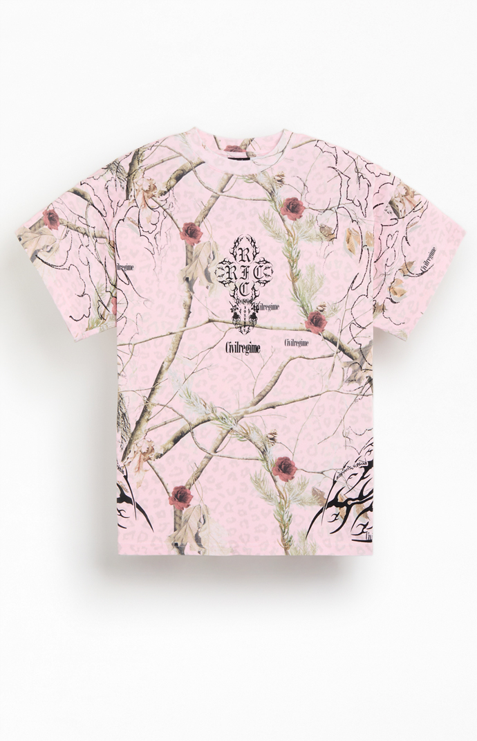 Acot♡ Civil Pink Concrete Forest Acot T-Shirt | PacSun