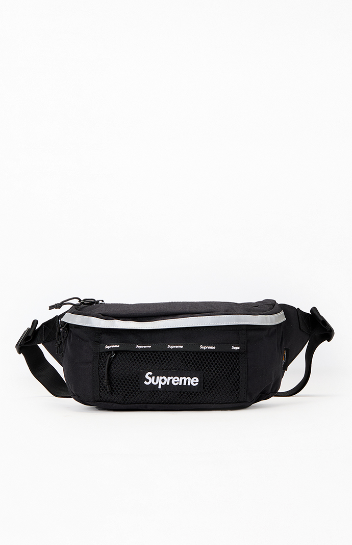 Supreme Black Waist Sling Bag | Pacsun