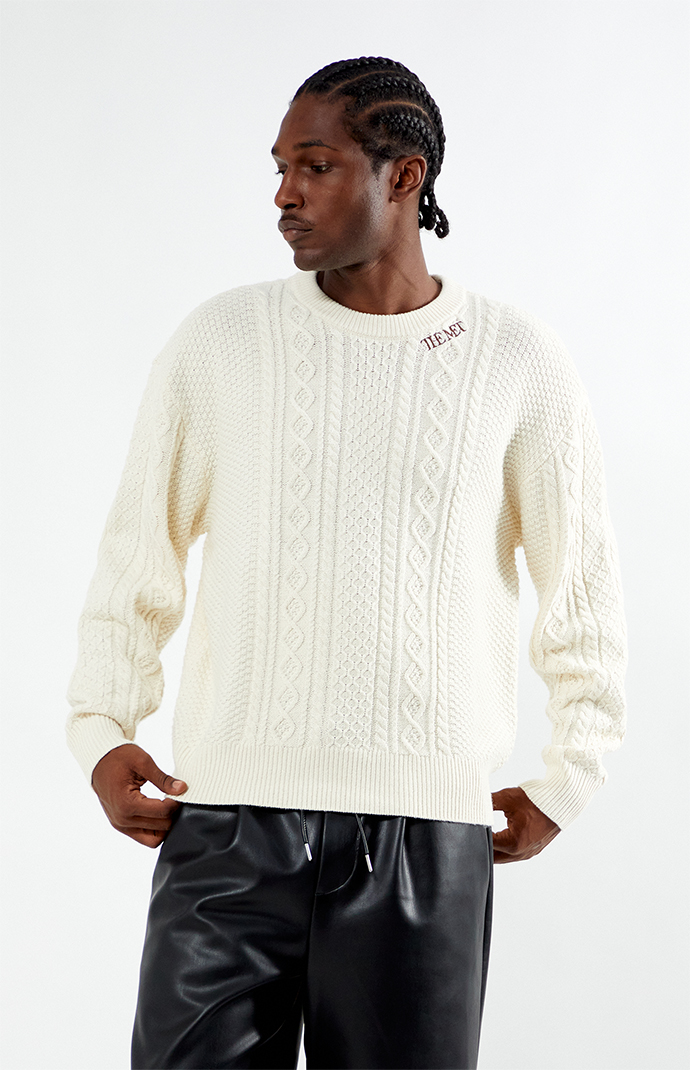 The Met x PacSun Cable Knit Sweater | PacSun