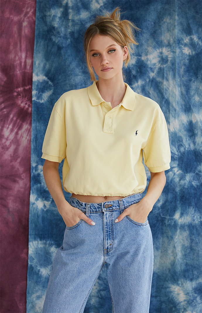 GOAT Vintage Upcycled Citrus Polo Shirt PacSun