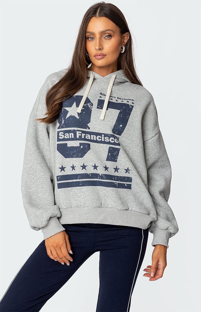 credo.sanbi アンソロジー　フード付きブルゾン Edikted San Francisco Hoodie | Pacsun