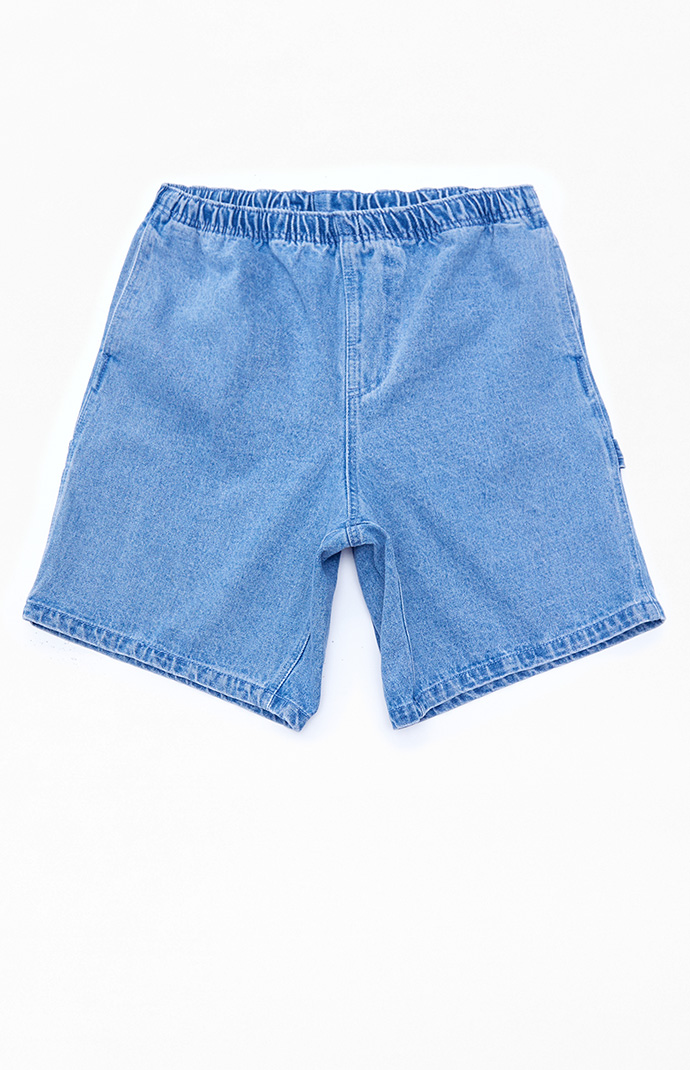 【SATIIIZ】Lapin Carpenter Bermuda Denim Pants 71wUjJM-hkL._UY350_.jpg