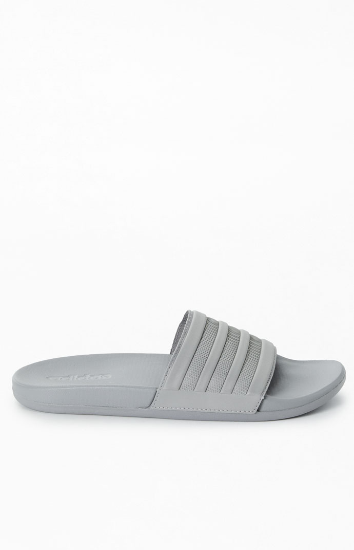 Adidas slides top gray