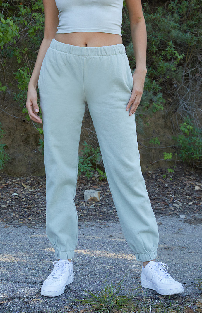 Green shop rosa sweatpants
