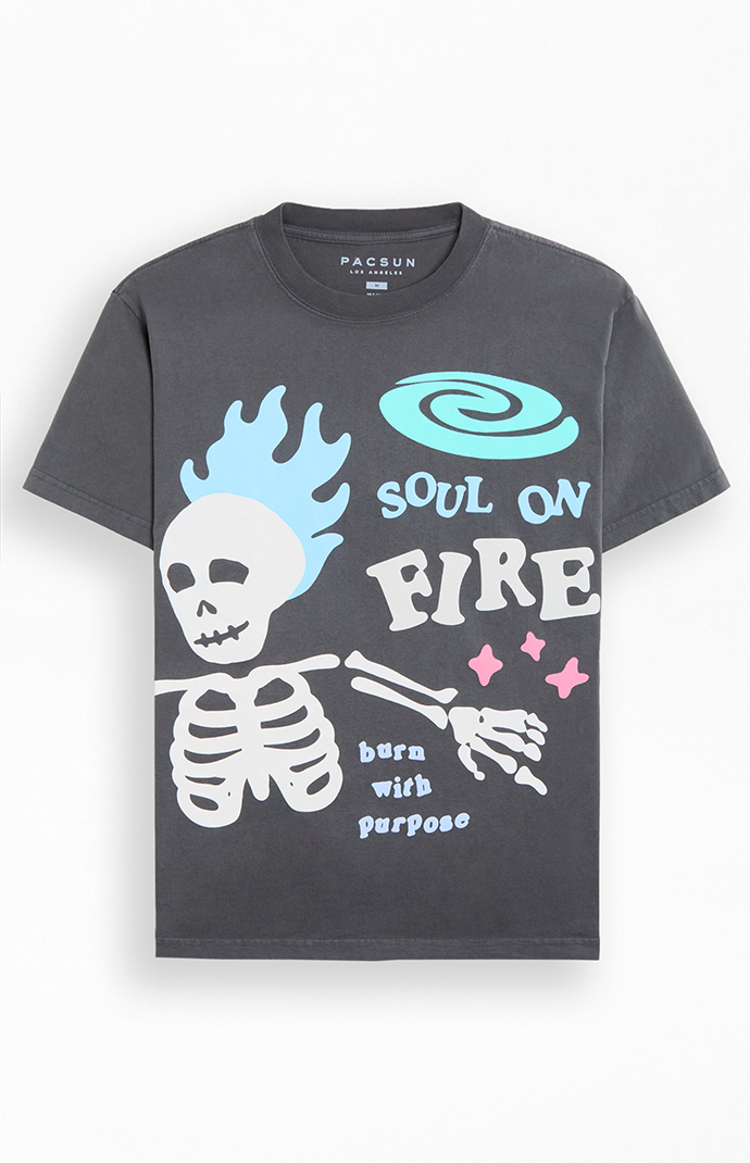 Pacsun Soul On Fire Boxy T-Shirt | PacSun