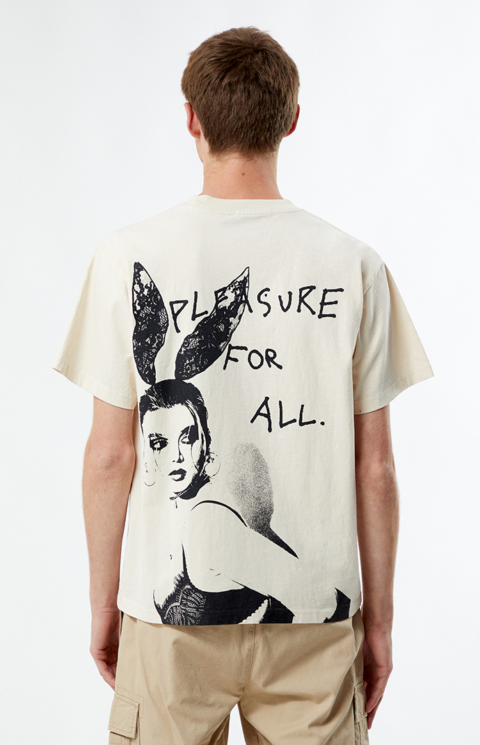 Oversized playboy shirt top