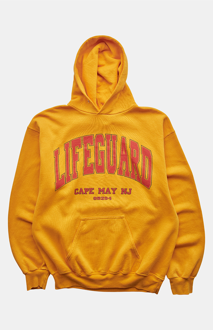 PS VINTAGE 2000s Lifeguard Cape May NJ Pullover Hoodie | Pacsun