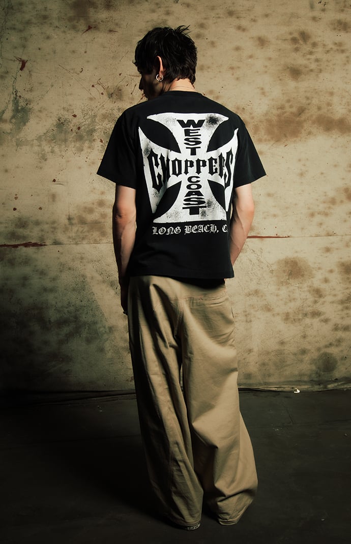 West Coast Choppers 袖 Spyder XL USED】WEST COAST CHOPPERS L/S T-SHIRT