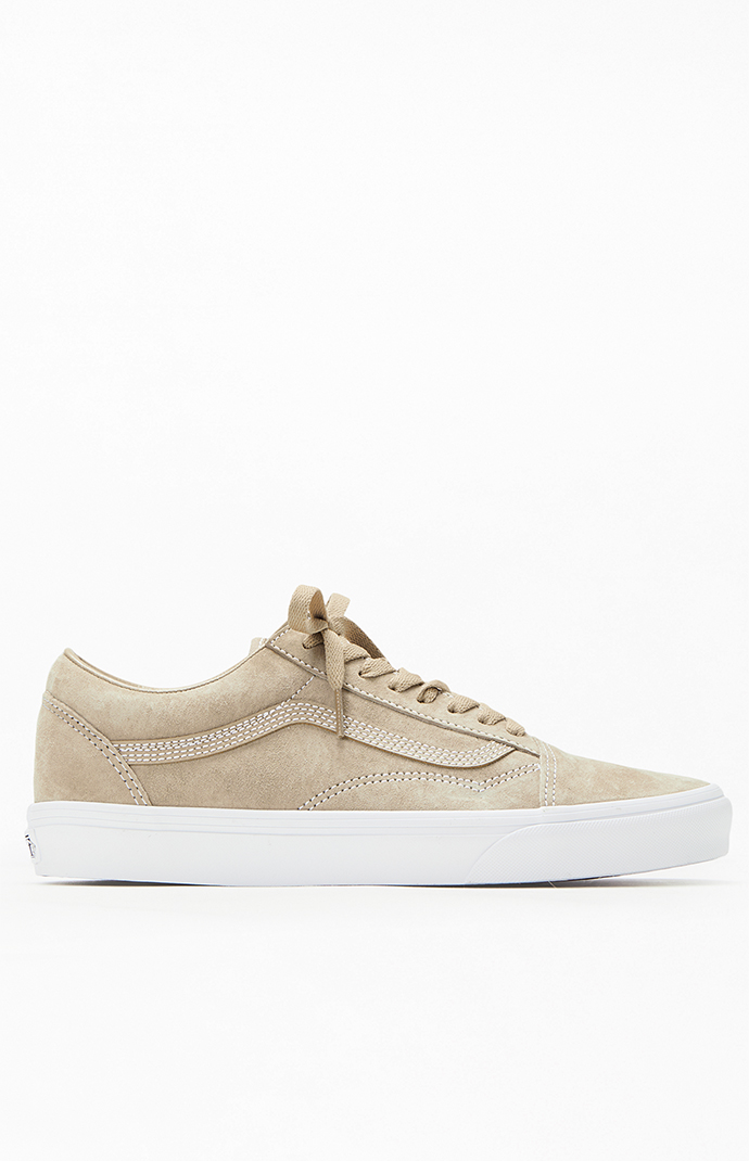 Vans Brown U Old Skool Pig Suede Shoes | PacSun