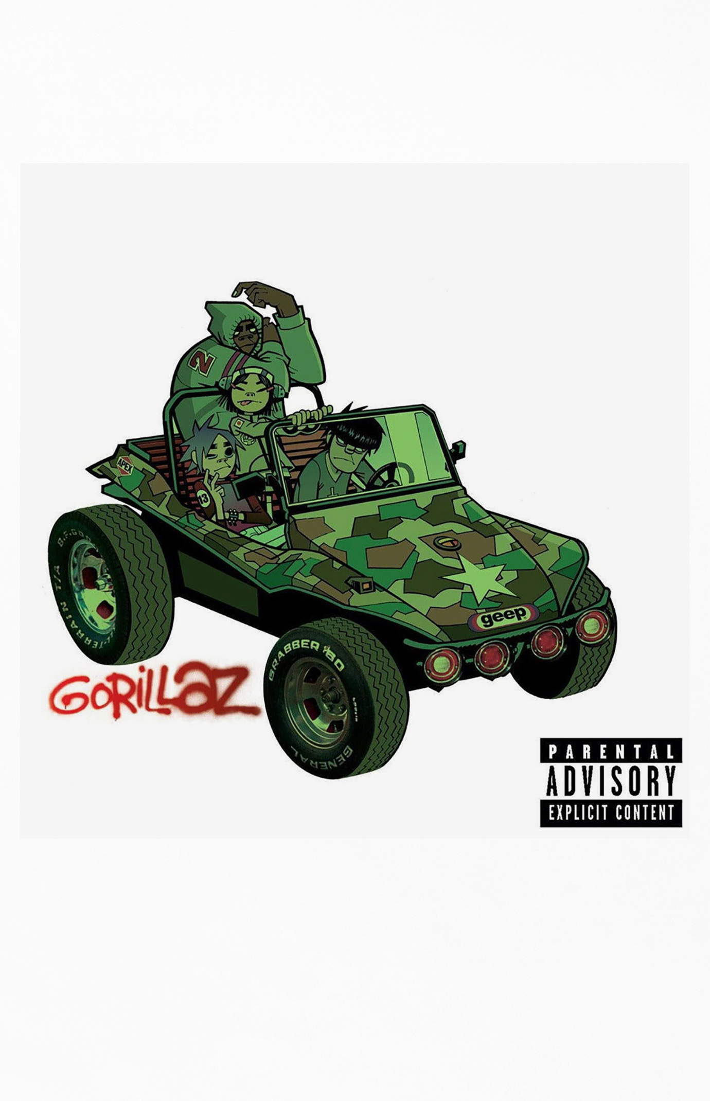 Gorillaz Self Titled Vinyl Record | Pacsun