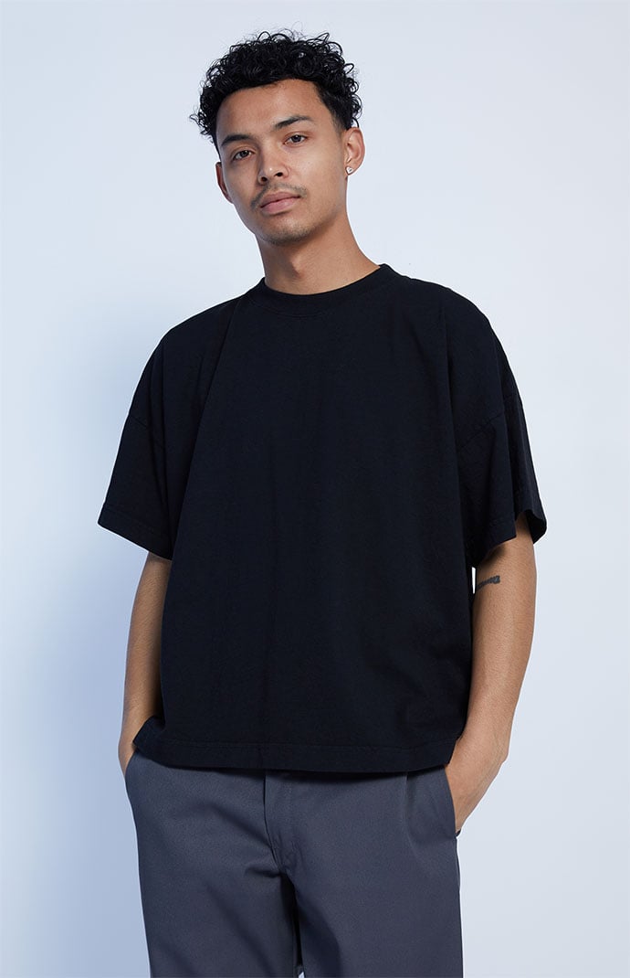 Oversized crop t shirt outlet
