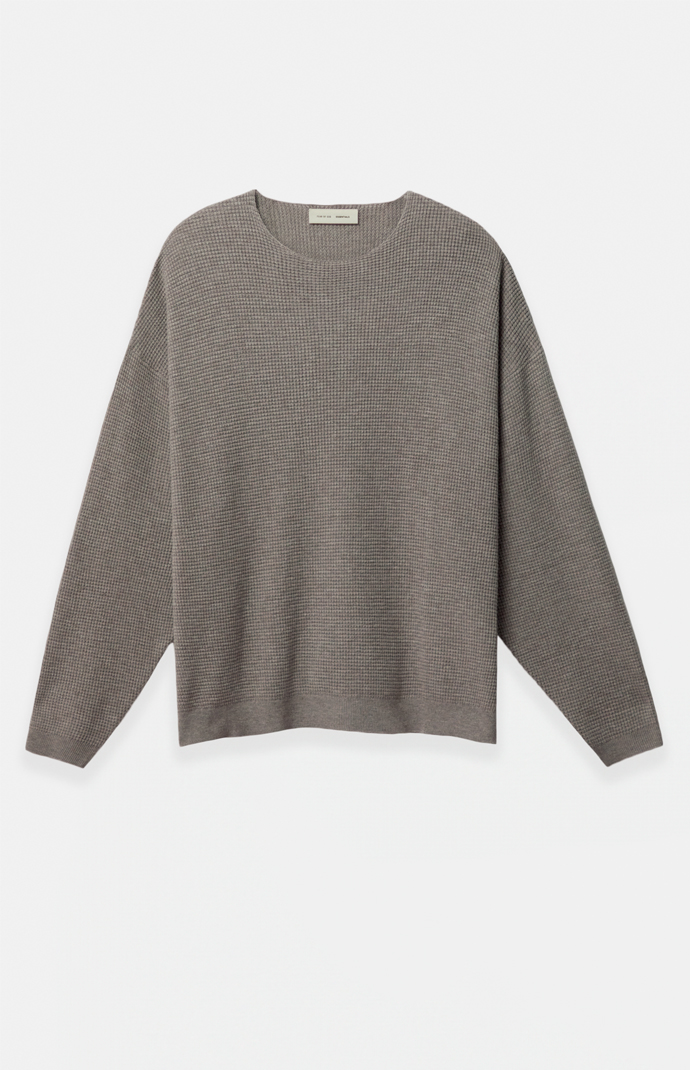 Fear of God ESSENTIALS Homestead Heather Waffle Knit '90s Crew