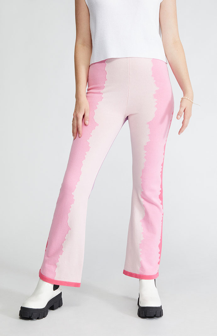 Pantalon campana on sale tie dye bershka