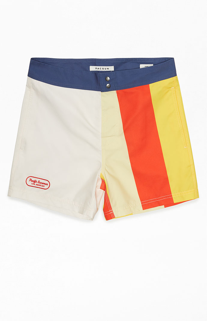 Retro Blocked 15 Boardshorts