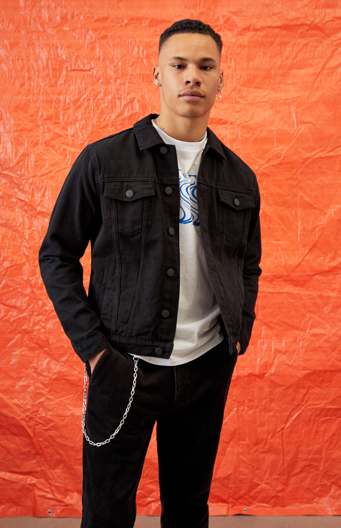 Pacsun mens on sale jean jacket