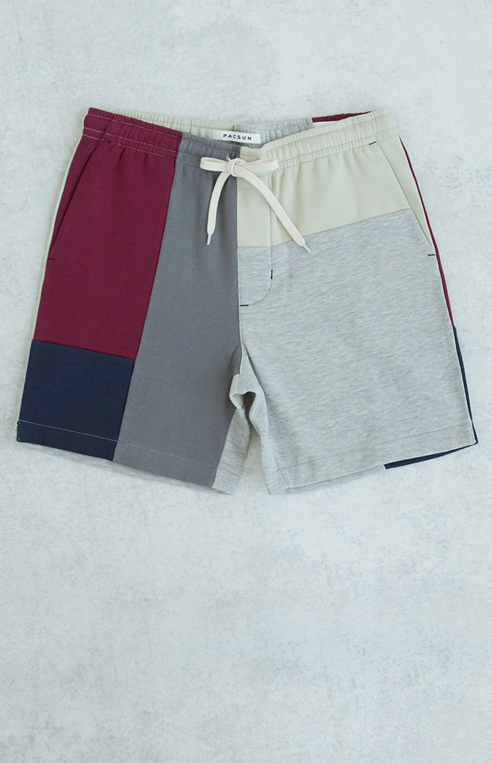 PacSun Colorblock Volley Sweat Shorts | PacSun