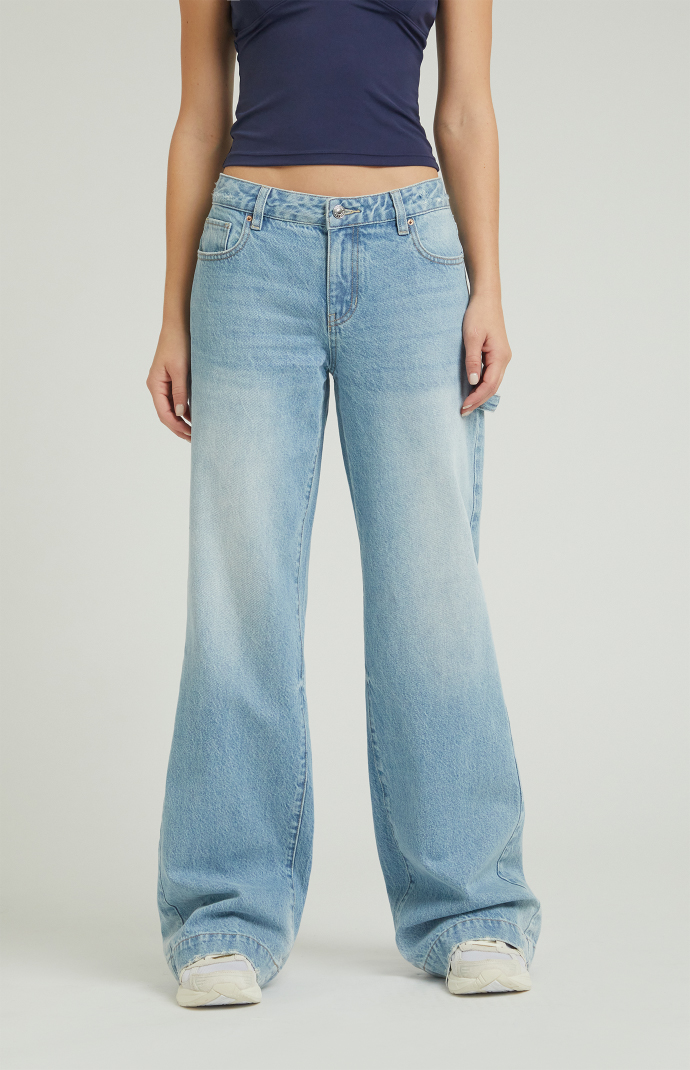 No Boundaries All Gender Carpenter Pants, Men's Sizes 28