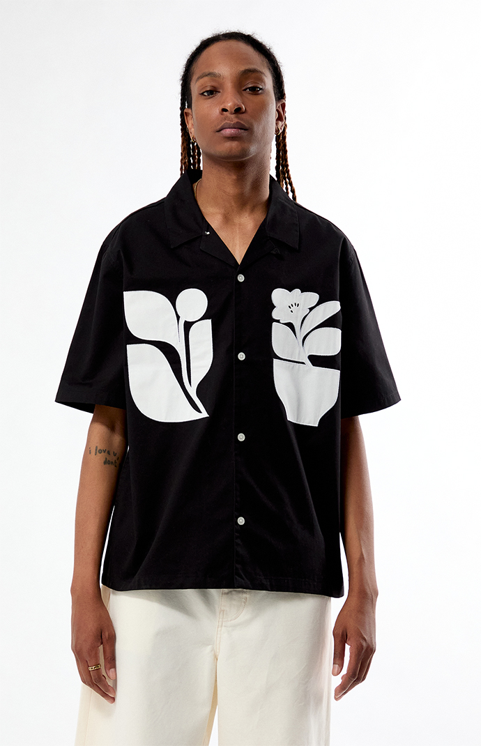 Pacsun Pebble Woven Camp Shirt | Pacsun