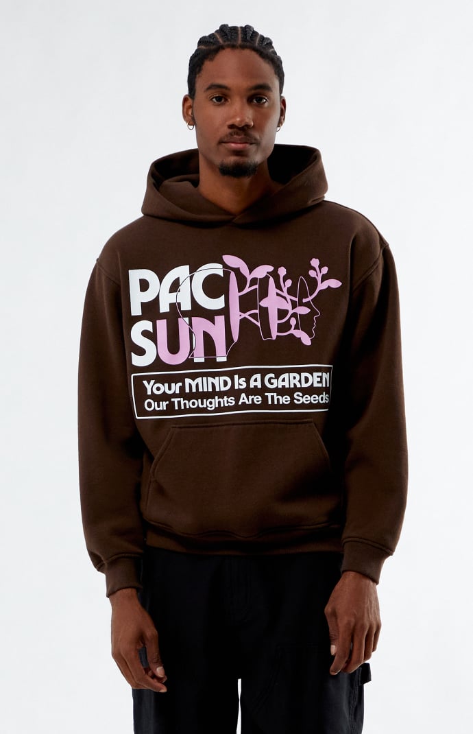 ルームウェア・パジャマ ALLISON BROWN FLOWER GARDEN ZIPUP HOODIE ルームウェア・パジャマ ALLISON BROWN FLOWER GARDEN ZIPUP