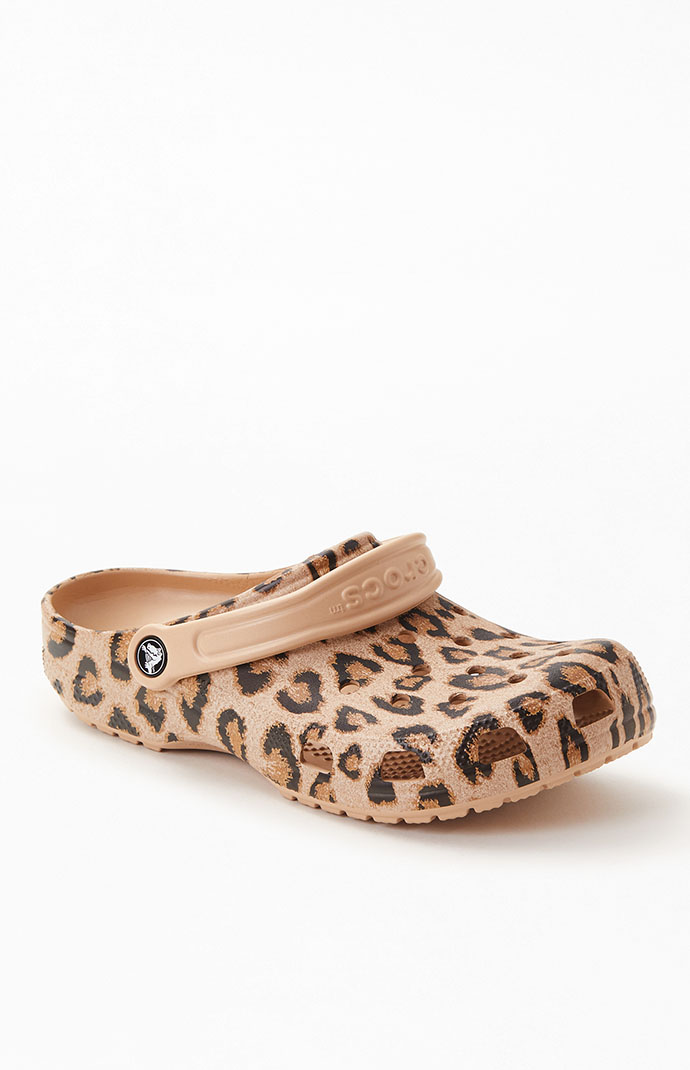 classic leopard crocs
