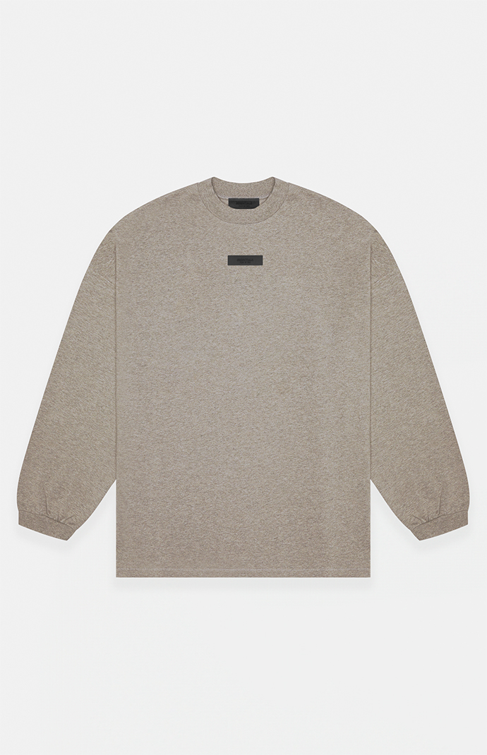 FEAR OF GOD THE ETERNAL COLLECTION LONG SLEEVE ロンT グレー Fear of God ESSENTIALS Gray Jersey Long Sleeve T-shirt Fear