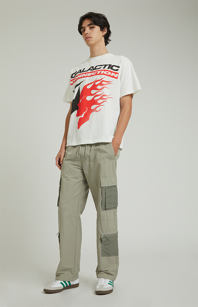 Pacsun Men s Shadow Baggy Cargo Pants Size Medium