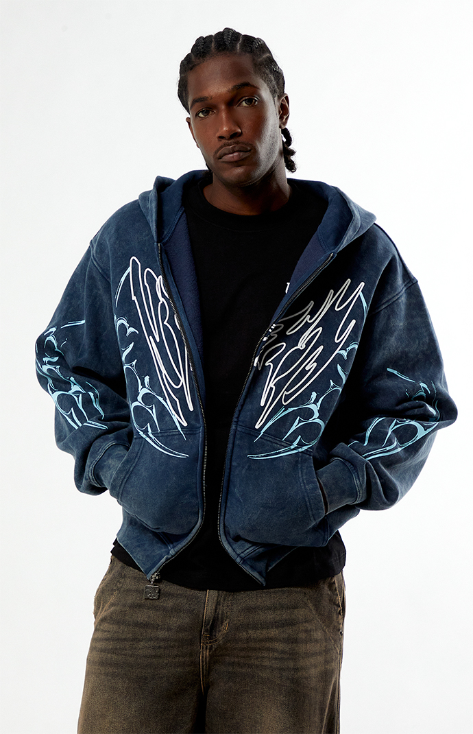 Nightlab Night Moon Full Zip Hoodie | PacSun