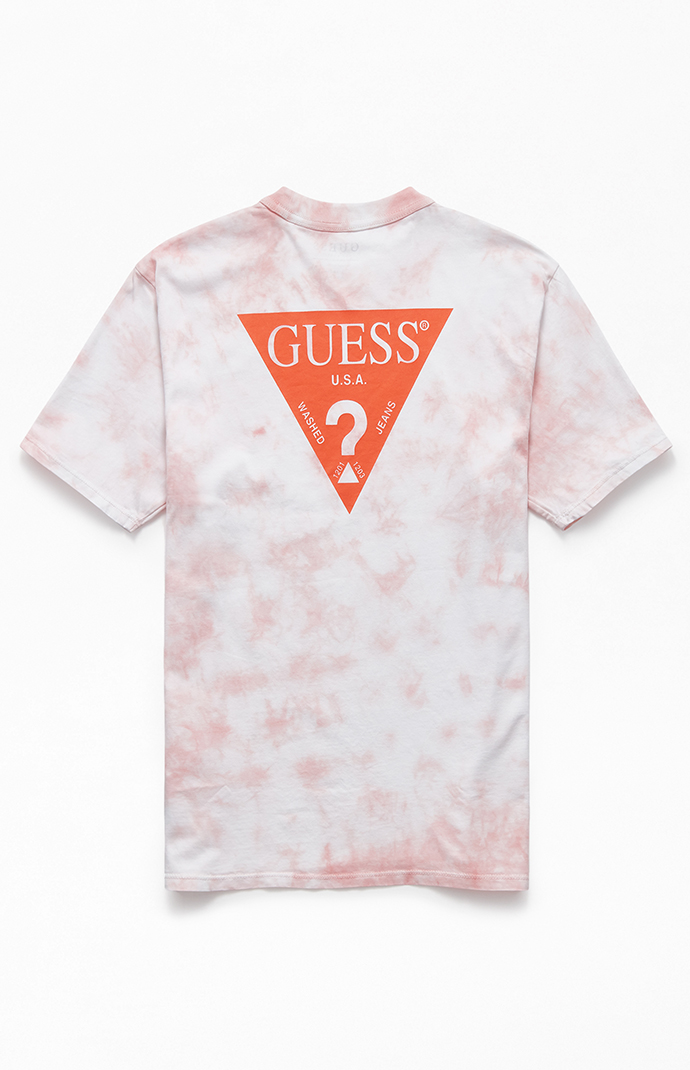 Guess oversized online logo tee