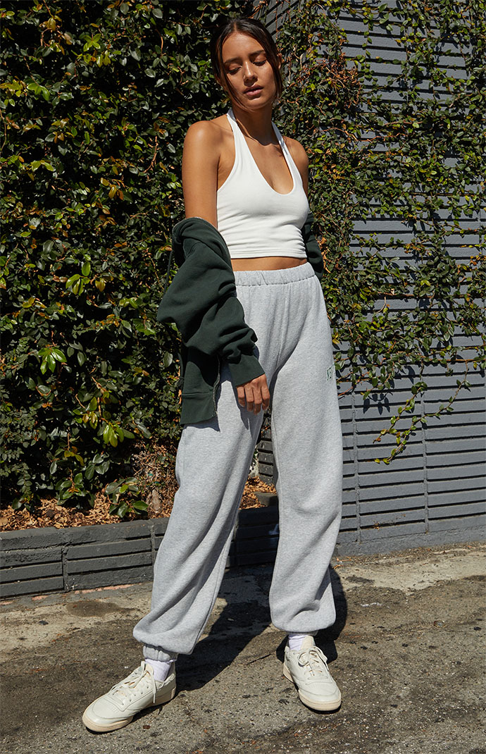 John Galt White Alexis Halter Top | PacSun