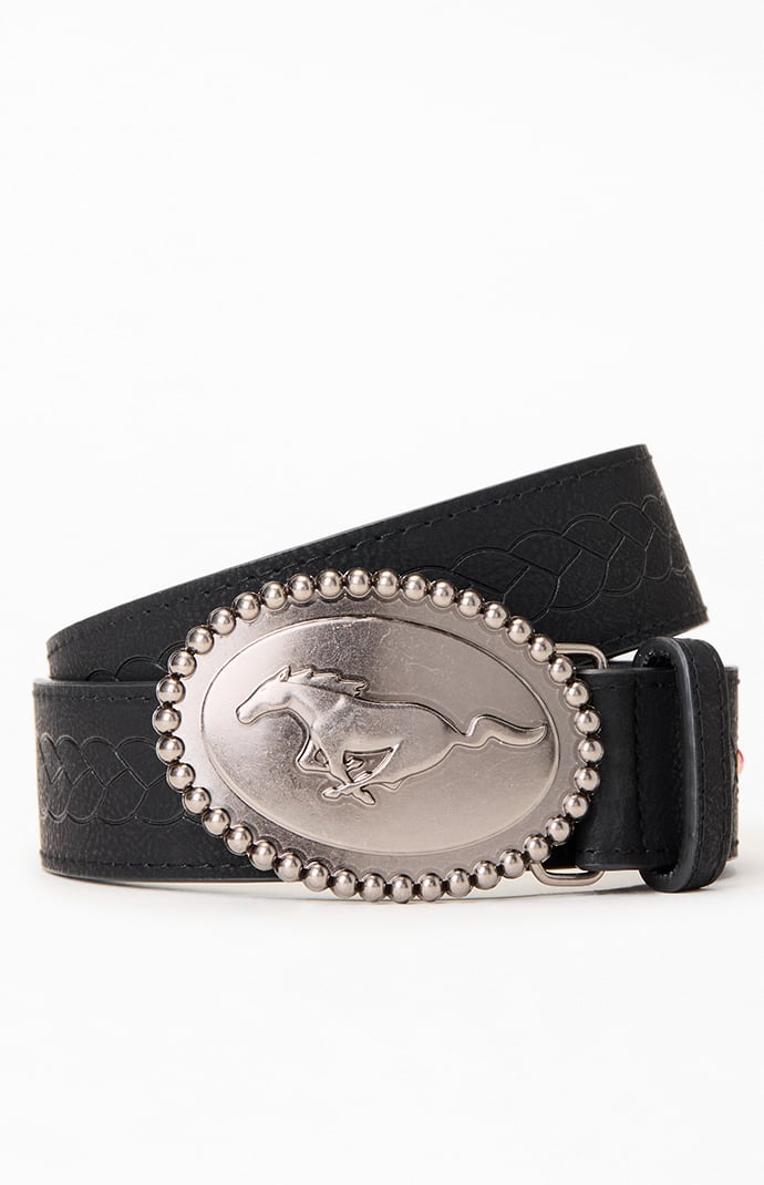 Ceinture Mustang En Cuir 100% – Largeur 40mm, Taille 100, Couleur Dark Brown – Neuf Avec étiquettes