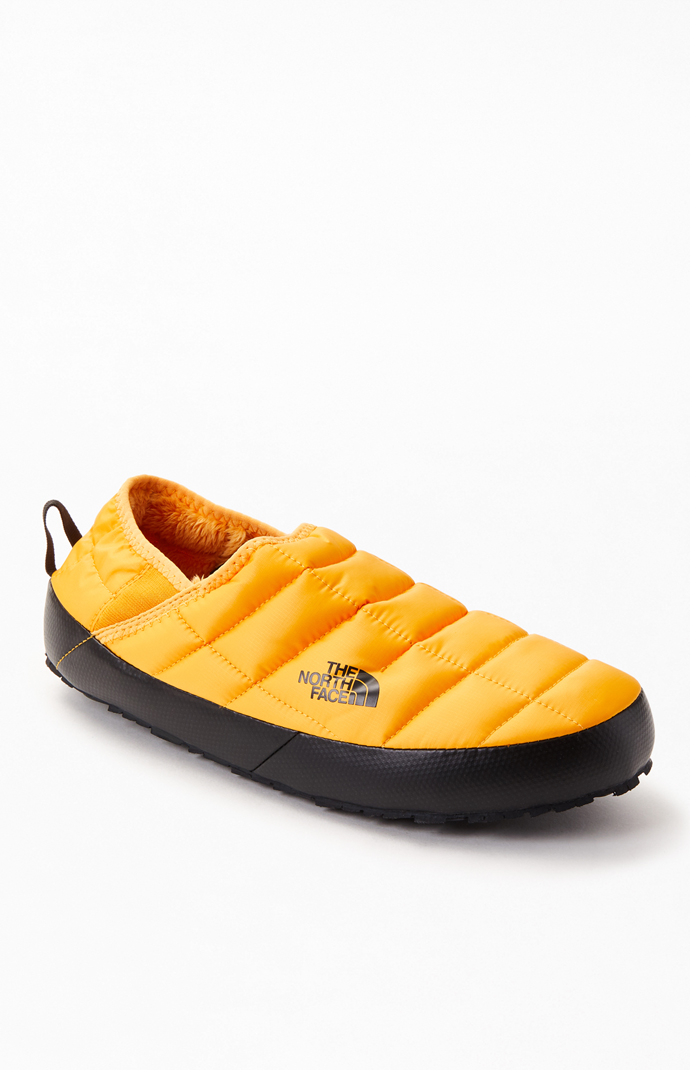 the north face yellow thermoball eco traction mules