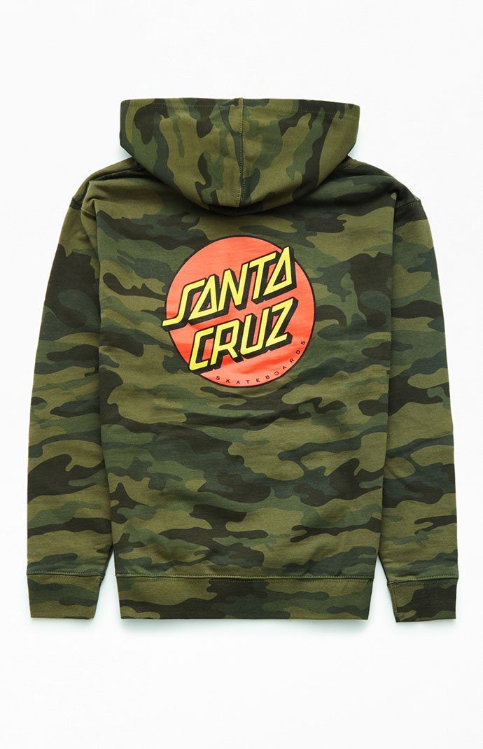 Santa cruz camo sales hoodie